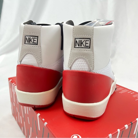 Air Jordan 2 Retro SE Nina Chanel Abney White Red Womens Size 5 - Picture 5 of 8